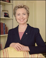 Official Portrait of Senator Clinton