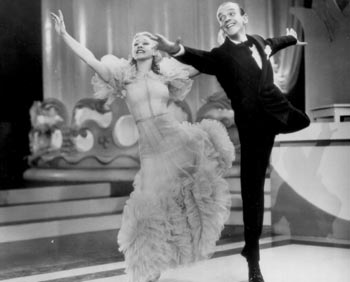 Ginger Rogers and Fred Astaire 
